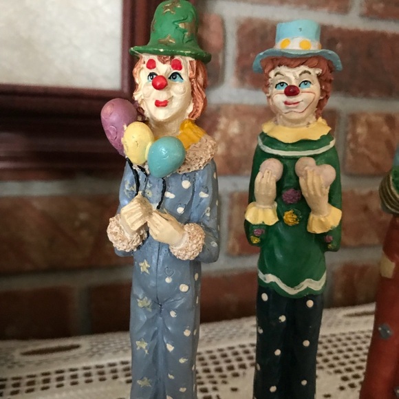 Rare Vintage 1960’s Hand painted Clowns - Picture 7 of 10